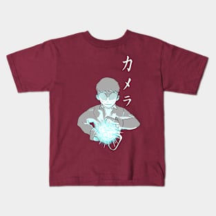 Cameraカメラ Kids T-Shirt